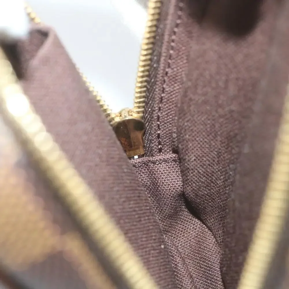 Louis Vuitton Damier Ebene Etui Okapi PM Pouch Brown